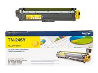 Brother TN246Y - Jaune - originale - cartouche de toner - pour Brother DCP-9017, DCP-9022, HL-3142, HL-3152, HL-3172, MFC-9142, MFC-9332, MFC-9342 TN246Y