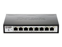D-Link EasySmart Switch DGS-1100-08 - Commutateur - Géré - 8 x 10/100/1000 - de bureau DGS-1100-08/E