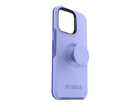 OtterBox Otter + Pop Symmetry Series - Coque de protection pour téléphone portable - antimicrobien - polycarbonate, caoutchouc synthétique - pervenche - pour Apple iPhone 14 Pro Max 77-88775