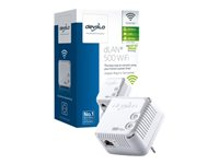 Devolo dLAN 500 WiFi - Pont - HomePlug AV (HPAV) - 802.11b/g/n - 2,4 Ghz - Branchement mural 9077