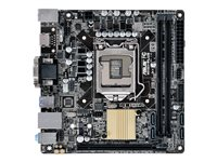 ASUS H110I-PLUS - Carte-mère - mini ITX - Socket LGA1151 - H110 - USB 3.0 - Gigabit LAN - carte graphique embarquée (unité centrale requise) - audio HD (8 canaux) H110I-PLUS