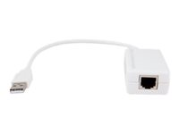 Urban Factory Adapter USB 3.0 to RJ45 Ethernet 10/100, White - Adaptateur réseau - USB 3.0 - Gigabit Ethernet - blanc CBB36UF