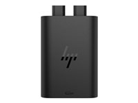 HP GaN USB-C Laptop Charger - Adaptateur secteur - CA 115/230 V - 65 Watt - connecteurs de sortie : 2 600Q8AA