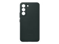 Samsung EF-VS901 - Coque de protection pour téléphone portable - cuir véritable - vert forêt - pour Galaxy S22 EF-VS901LGEGWW