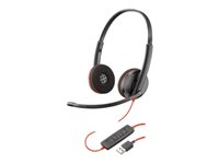 Plantronics Blackwire C3220 USB - 3200 Series - micro-casque - sur-oreille - filaire - USB - isolation acoustique 209745-101