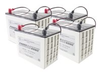 Cartouche de batterie de rechange APC #13 - Batterie d'onduleur - Acide de plomb - noir - pour P/N: UXBP24, UXBP48 RBC13