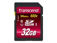 Transcend - Carte mémoire flash - 32 Go - Class 10 - SDHC UHS-I TS32GSDHC10U1