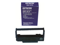 Epson ERC 38B - Noir - ruban d'impression - pour OmniLink TM-U220; TM U200, U220, U230, U300, U375 C43S015374