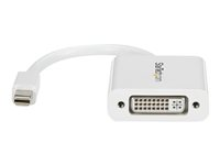StarTech.com Adaptateur vidéo Mini DisplayPort vers DVI - 1920 x 1200 - Blanc - Adaptateur DVI - Mini DisplayPort (M) pour DVI-I (F) - 17 cm - blanc MDP2DVIW