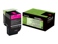 Lexmark - Magenta - original - cartouche de toner - pour Lexmark CX510de, CX510de Statoil, CX510dhe, CX510dthe 80C2XME