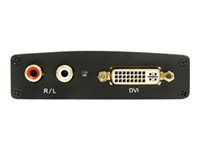 StarTech.com Convertisseur video DVI vers HDMI avec audio - Convertisseur vidéo - DVI - HDMI - noir DVI2HDMIA