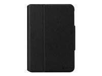 Griffin SnapBook - Protection à rabat pour tablette - polycarbonate, polyuréthanne thermoplastique (TPU) - noir - pour Apple iPad mini 4 GB42191
