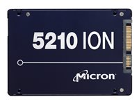 Micron 5210 ION - SSD - 1.92 To - interne - 2.5" - SATA 6Gb/s MTFDDAK1T9QDE-2AV1ZABYY