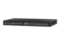 Dell EMC Networking N1148T-ON - Commutateur - Géré - 48 x 10/100/1000 + 4 x 10 Gigabit SFP+ - flux d'air de l'avant vers l'arrière - Montable sur rack 210-AJIU