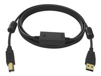 Vision Professional - Câble USB - USB (M) pour USB type B (M) - USB 2.0 - 15 m - actif - noir TC 15MUSB+/BL