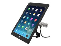 Compulocks iPad 9.7" Security Plastic Case Combination Cable Lock Black - Boîtier de protection pour tablette - plastique - noir IPADAIRBBCL