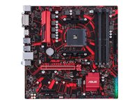 ASUS EX-A320M-GAMING - Carte-mère - micro ATX - Socket AM4 - AMD A320 Chipset - USB 3.0 - Gigabit LAN - carte graphique embarquée (unité centrale requise) - audio HD (8 canaux) EX-A320M-GAMING