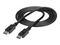 StarTech.com Câble DisplayPort 1.2 de 5m avec verrouillage - DisplayPort 4K - Cordon DP vers DP - M/M - Câble DisplayPort - DisplayPort (M) pour DisplayPort (M) - 5 m - verrouillé - noir DISPL5M