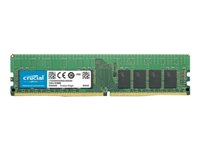 Crucial - DDR4 - module - 16 Go - DIMM 288 broches - 2933 MHz / PC4-23400 - CL21 - 1.2 V - mémoire enregistré - ECC CT16G4RFD8293