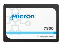 Micron 7300 PRO - SSD - chiffré - 3.84 To - interne - 2.5" - U.2 PCIe 3.0 x4 (NVMe) - AES 256 bits - Self-Encrypting Drive (SED) - Conformité TAA MTFDHBE3T8TDF-1AW1ZABYYR