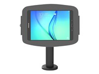 Compulocks Rokku Rise iPad Mini / Galaxy Tab A 8" / S2 8" Counter Top Kiosk 4" Black - Kit de montage (enceinte, support de poteau) - pour tablette - noir - pour Apple iPad mini 2 (2e génération); 3 (3ème génération); 4 (4ème génération) TCDP04250MROKB