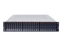 Lenovo Storwize V7000F SFF Control Enclosure - Baie de disques - 24 Baies (SAS-3) - iSCSI (1 GbE) (externe) - rack-montable - 2U 2076-AF6