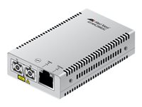 Allied Telesis AT MMC2000 - Convertisseur de média à fibre optique - GigE - 10Base-T, 1000Base-SX, 100Base-TX, 1000Base-T - RJ-45 / SC multi-mode - jusqu'à 550 m - 850 nm AT-MMC2000/SC-60