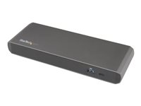 StarTech.com Thunderbolt 3 dock - Double 4K - Station d'accueil Thunderbolt 3 pour ordinateur portable - Windows et Mac - Station d'accueil - Thunderbolt 3 - DP - GigE TB3DKDPMAWUE