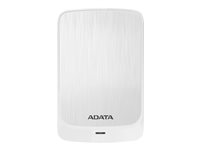ADATA HV320 - Disque dur - 1 To - externe (portable) - USB 3.1 - blanc AHV320-1TU31-CWH