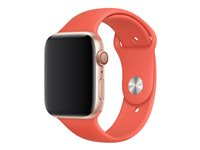 Apple 44mm Sport Band - Bracelet de montre - 140-210 mm - nectarine - pour Watch (42 mm, 44 mm) MTPQ2ZM/A