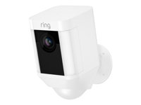 Ring Spotlight Cam Battery - Caméra de surveillance réseau - extérieur - résistant aux intempéries - couleur (Jour et nuit) - 1080p - audio - sans fil - Wi-Fi 8SB1S7-WEU0