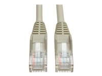 Tripp Lite 14ft Cat5e / Cat5 Snagless Molded Patch Cable RJ45 M/M Gray 14' - Cordon de raccordement - RJ-45 (M) pour RJ-45 (M) - 4.3 m - UTP - CAT 5e - démarré, sans crochet - gris N001-014-GY