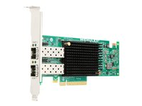 Emulex VFA5 2x10 GbE SFP+ PCIe Adapter for IBM System x - Adaptateur réseau - PCIe 3.0 x8 - 10 Gigabit SFP+ x 2 - pour System x3250 M5; x35XX M4; x3650 M4; x3650 M4 HD; x3690 X5; x3750 M4; x3850 X5; x3950 X6 00JY820