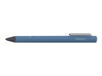 Wacom Bamboo Stylus fineline 3rd Generation - Stylet - bleu - pour Apple 12.9-inch iPad Pro; iPad mini 2; 4; iPad with Retina display; iPhone 6s, 7 CS-610CB