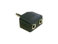 MCL Samar CG-701HQ - Répartiteur audio - mini jack stéréo mâle pour mini jack stéréo femelle CG-701HQ
