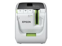 Epson LabelWorks LW-1000P - Imprimante d'étiquettes - transfert thermique - Rouleau (3,6 cm) - 360 dpi - jusqu'à 35 mm/sec - USB 2.0, LAN, Wi-Fi(n) - vert, gris pâle C51CD06010