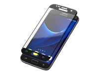 Zagg invisibleSHIELD Glass Contour - Protection d'écran - noir - pour Samsung Galaxy S7 GS7CGS-BK0
