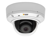 AXIS M3025-VE Network Camera - Caméra de surveillance réseau - dôme - extérieur - à l'épreuve du vandalisme / résistant aux intempéries - couleur (Jour et nuit) - 2 MP - 1920 x 1080 - montage M12 - iris fixe - Focale fixe - LAN 10/100 - MPEG-4, MJPEG, H.264 - PoE Class 2 0536-001