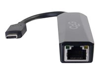 C2G USB C to Ethernet Network Adapter - USB Type C to Gigabit Ethernet Adapter - Adaptateur réseau - USB 3.0 - Gigabit Ethernet x 1 - noir 89052