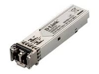 D-Link DIS S301SX - Module transmetteur SFP (mini-GBIC) - 1GbE - 1000Base-SX - LC multi-mode - jusqu'à 550 m DIS-S301SX