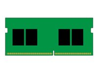 Kingston ValueRAM - DDR4 - module - 8 Go - SO DIMM 260 broches - 2400 MHz / PC4-19200 - CL17 - 1.2 V - mémoire sans tampon - non ECC KVR24S17S8/8