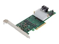 Fujitsu PRAID EP400i - Contrôleur de stockage (RAID) - 8 Canal - SATA 6Gb/s / SAS 12Gb/s profil bas - 12 Gbit / s - RAID 0, 1, 5, 6, 10, 50, 60 - PCIe 3.0 x8 - pour PRIMERGY RX1330 M3, RX2540 M2, RX2560 M2, RX4770 M3, TX1320 M3, TX1330 M3, TX2560 M2 S26361-F5243-L1