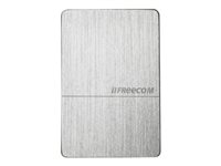 Freecom mHDD Slim - Disque dur - 1 To - externe (portable) - 2.5" - USB 3.0 - Argent spatial 56370