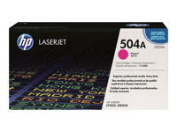 HP 504A - Cartouche de toner - 1 x magenta - 7000 pages - pour Color LaserJet CM3530 MFP, CM3530fs MFP, CP3525, CP3525dn, CP3525n, CP3525x CE253A?LIMAGRAIN