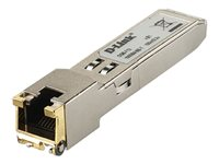 D-Link DGS 712 - Module transmetteur SFP (mini-GBIC) - 1GbE - 1000Base-T - RJ-45 - pour DES 30XX; DGS 12XX; DXS 1210; Nuclias Cloud-Managed DBS-2000-28, 2000-52; xStack DES-3528 DGS-712