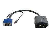 C2G TruLink 2-Port UXGA + 3.5mm Monitor Splitter - Répartiteur vidéo/audio - de bureau 89033