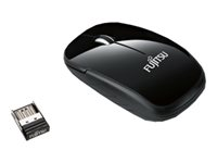 Fujitsu WI410 - Souris - droitiers et gauchers - optique - 3 boutons - sans fil - RF - récepteur sans fil USB - Pour la vente au détail - pour Celsius C780, J580, M7010, M770, R970, W580; ESPRIMO D538/E94, D738/E94, D958, P558, Q958 S26381-K464-L100