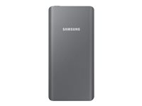 Samsung EB-P3020 - Banque d'alimentation - 5000 mAh - 1.5 A (USB) - sur le câble : Micro-USB - gris - pour Galaxy A8 (2018) Enterprise Edition EB-P3020CSEGWW