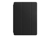Apple Smart - Protection à rabat pour tablette - cuir - noir - 10.5" - pour 10.2-inch iPad; 10.5-inch iPad Air (3ème génération); 10.5-inch iPad Pro MPUD2ZM/A