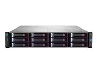 HPE Modular Smart Array 2050 SAS Dual Controller LFF Storage - Baie de disques - 12 Baies (SAS-2) - SAS 12Gb/s (externe) - rack-montable - 2U Q1J28B